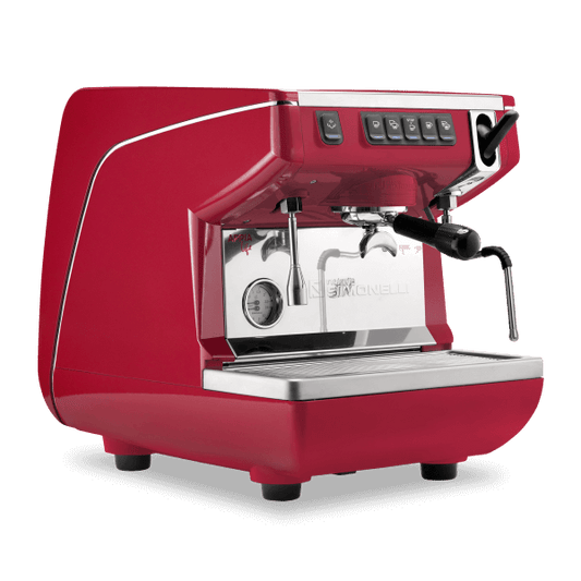 New Nuova Simonelli 1-Group Commercial Coffee Machine（Red）