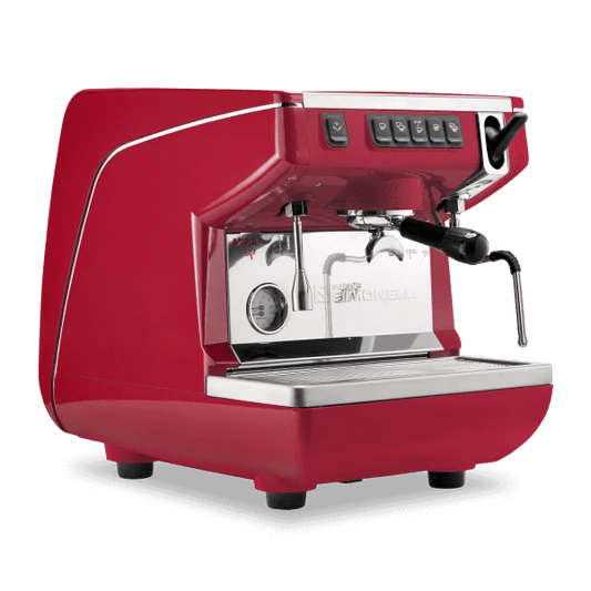 New Nuova Simonelli 1-Group Commercial Coffee Machine（Red）