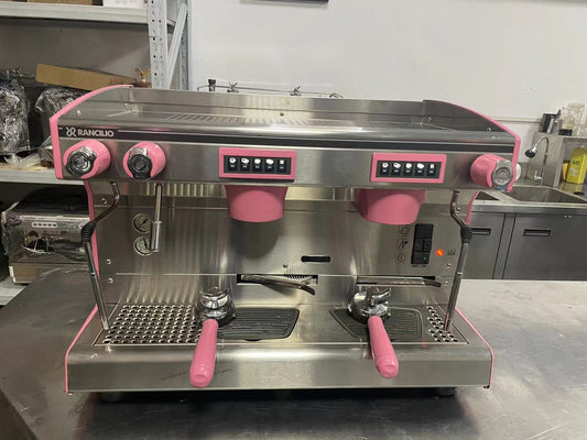 Rancilio 'Like-New' Commercial Used Coffee Machine（Pink）