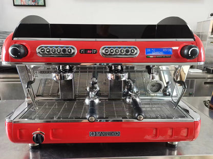 Sanremo 'Like-New' Commercial Used Coffee Machine（Red）