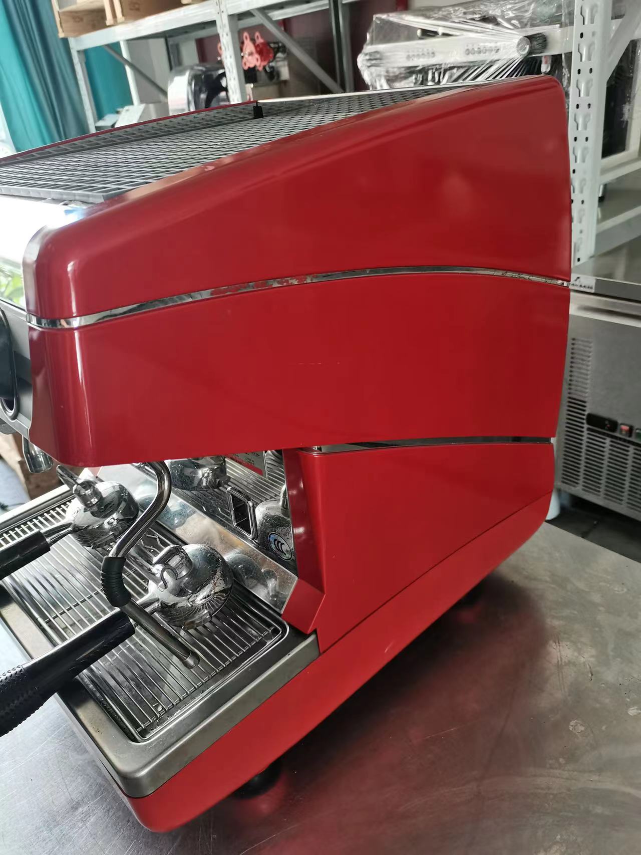 Nuova Simonelli 1-Group'Like-New' Commercial Used Coffee Machine（Red）