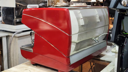 Nuova Simonelli 'Like-New' Commercial Used Coffee Machine（Red）