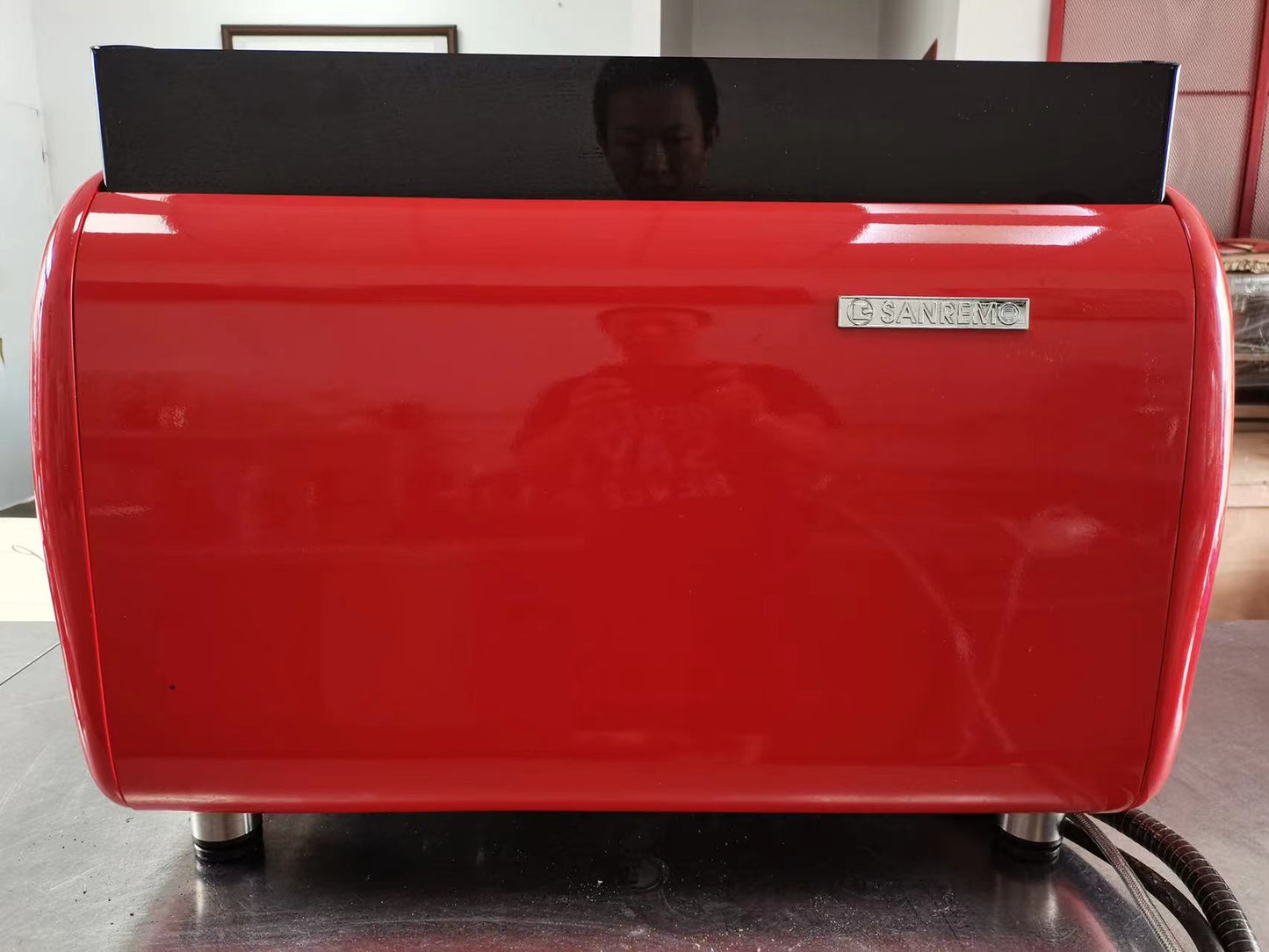 Sanremo 'Like-New' Commercial Used Coffee Machine（Red）