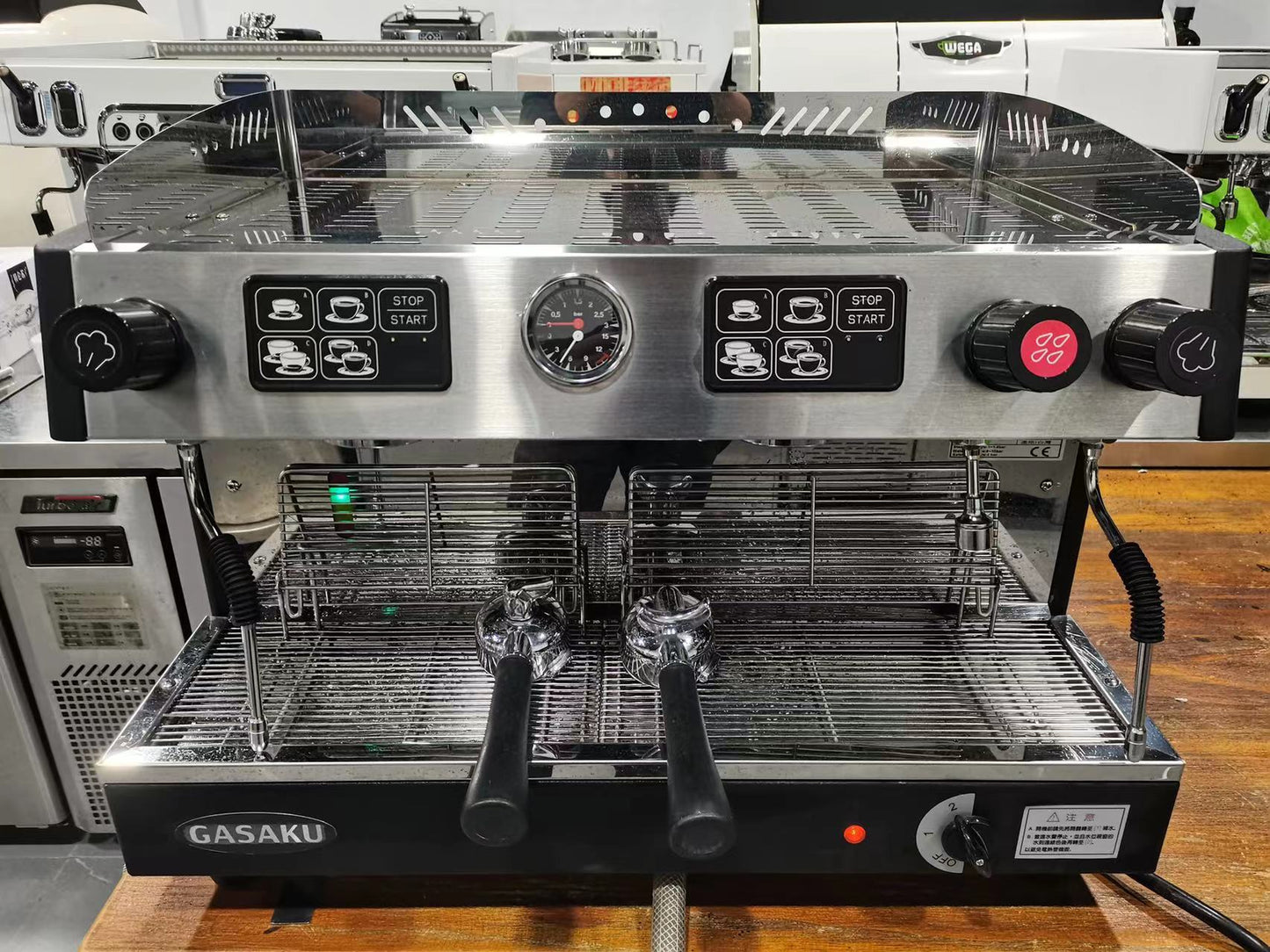 Gino 'Like-New' Commercial Used Coffee Machine（Black）